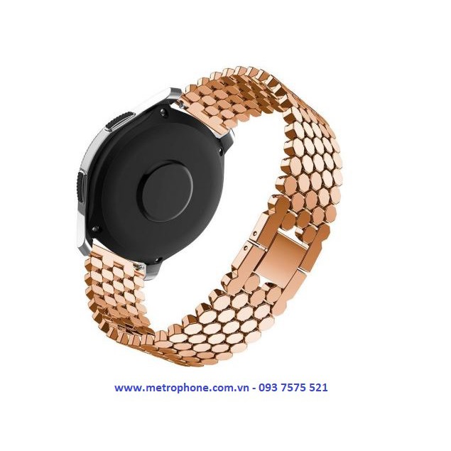 DÂY THÉP HỌA TIẾT HONEY DÀNH CHO SAMSUNG GEAR S3 / GALAXY WATCH 46MM / HUAWEI WATCH GT / XIAOMI AMAZFIT / Q FOUNDER/ TIC