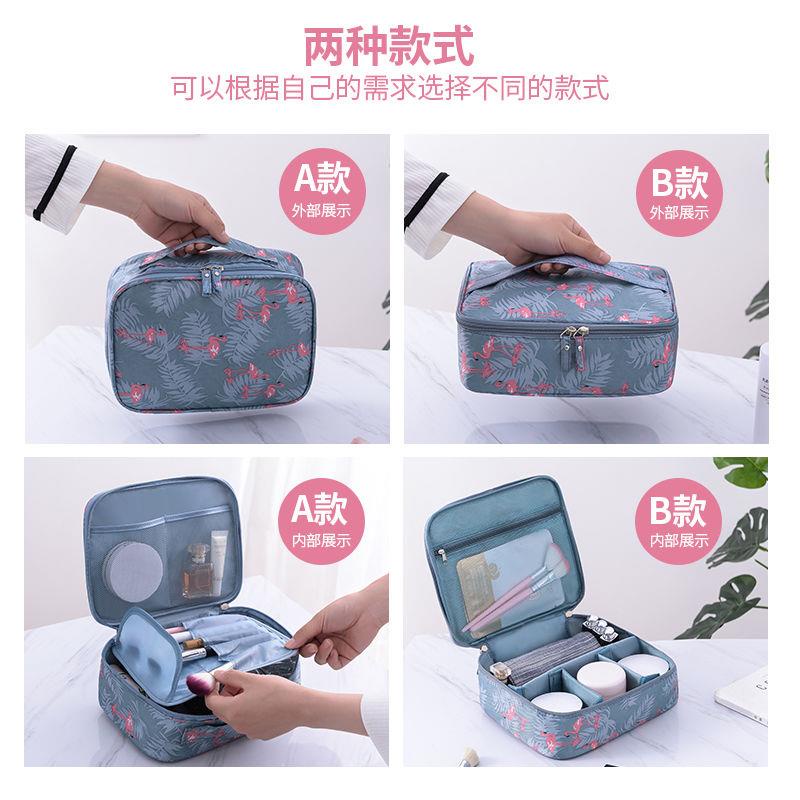 ✧☎Túi Đựng Mỹ Phẩm/ Đồ Vệ Sinh Cá Nhân Đa Năng Mang Đi Du Lịch Phong Cách Hàn Quốc