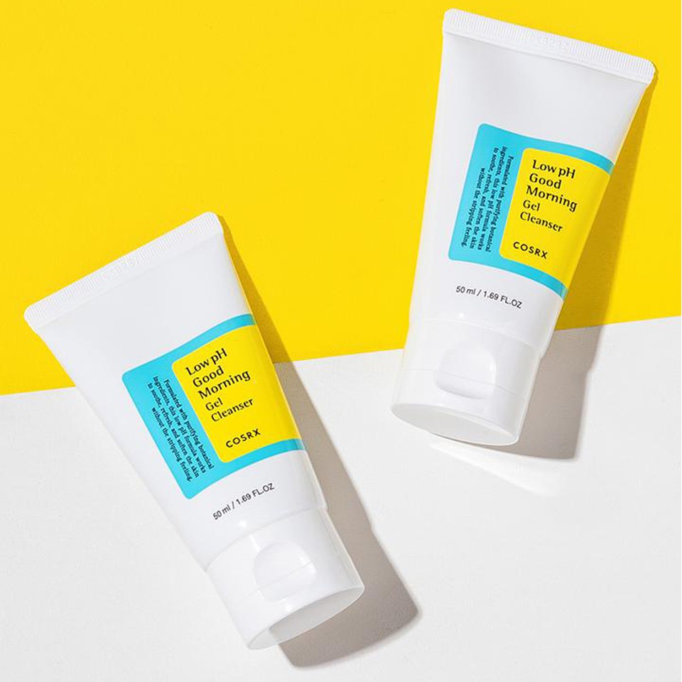 Sữa rửa mặt Cosrx Low PH Good Morning Gel Cleanser, Gel rửa mặt tràm trà 0.5% BHA 150ml | BigBuy360 - bigbuy360.vn
