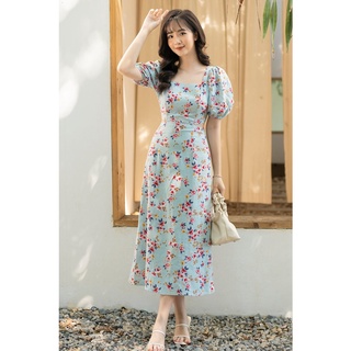 Ceci cela - đầm hoa dáng ôm vanity