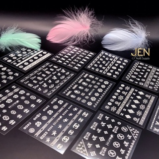 Sticker dán móng nail thương hiệu