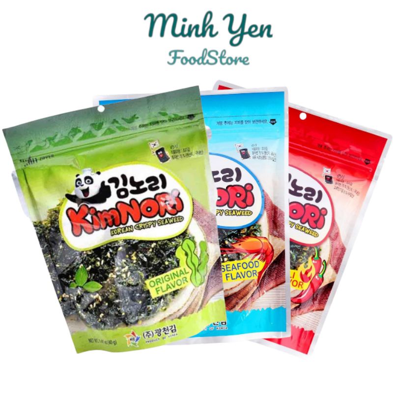 Rong biển ăn liền vị cay KimNoRi 40gr