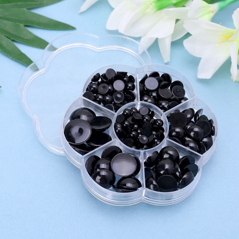 Mắt Nhựa An Toàn Cho Búp Bê 226 Cái 6mm 8mm 10mm 12mm 14mm 16mm 18mm DIY