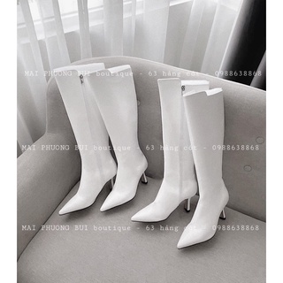 Boot đùi mũi nhọn mai phương bùi