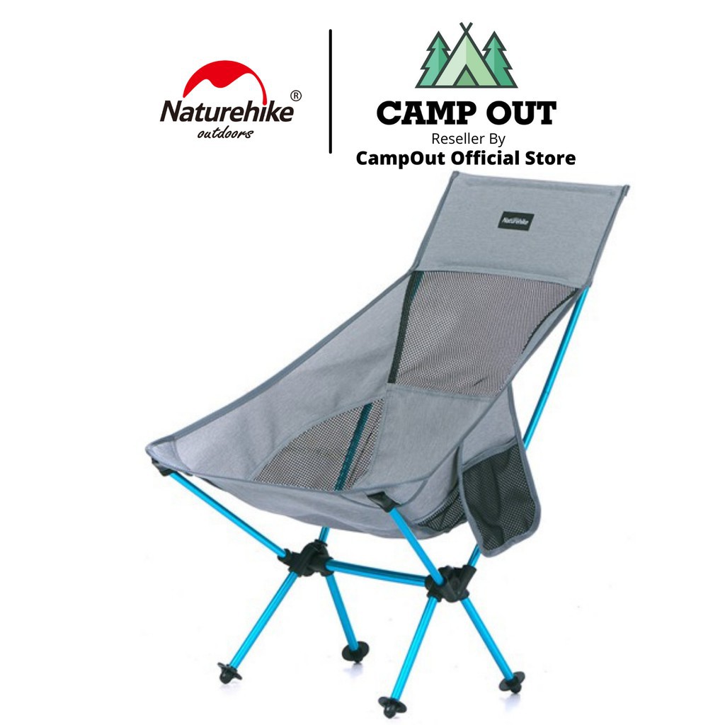 Ghế cắm trại naturehike campoutvn naturehike ghế cắm trại du lịch dã ngoại ghế gấp gọn lưng tựa A034