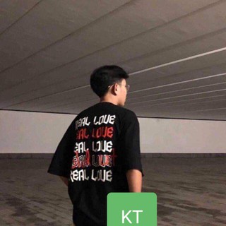 ÁO THUN REAL LOVE (hàng có sẵn slll)