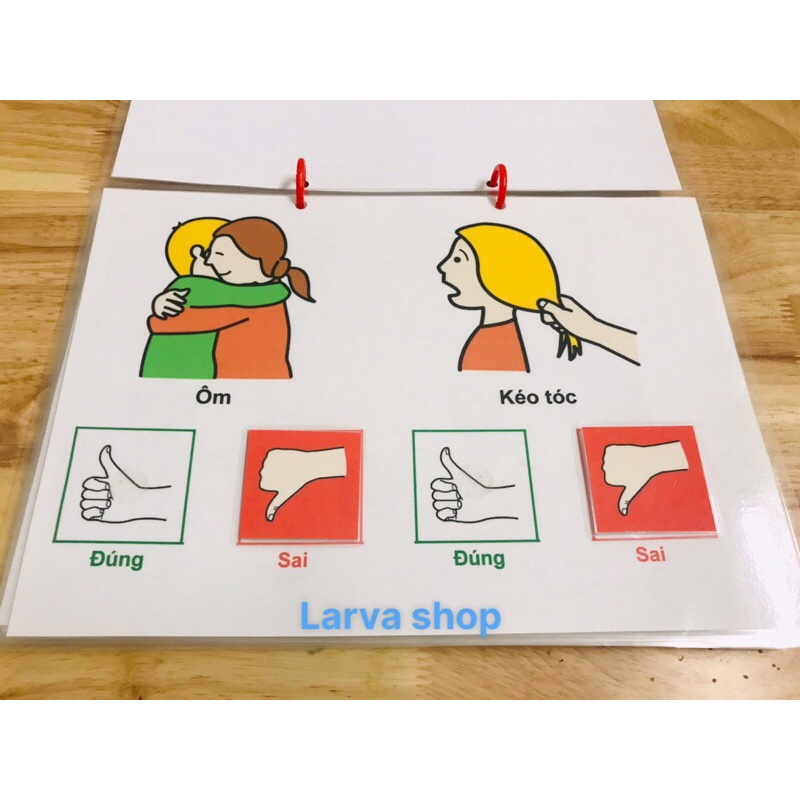 Học liệu hành vi đúng sai