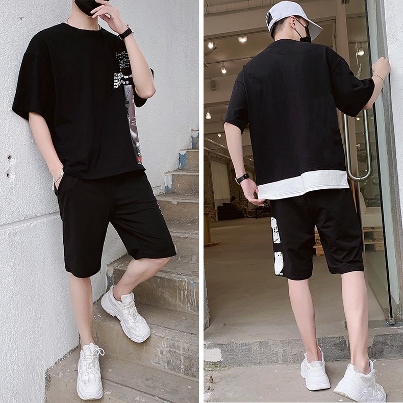 Bộ Quần Áo Thun Nam Thể Thao Ngắn Tay Kết Hợp Quần Short TRIBOLD SET NAM 90000105 | BigBuy360 - bigbuy360.vn