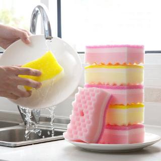 Set 4 miếng bọt biển rửa chén đa năng