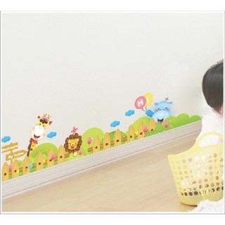 Decal chân tường cho bé Say Hi