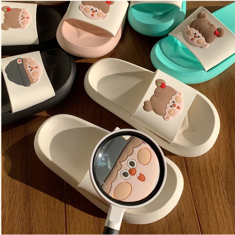 Dép cao su bánh mì nam nữ