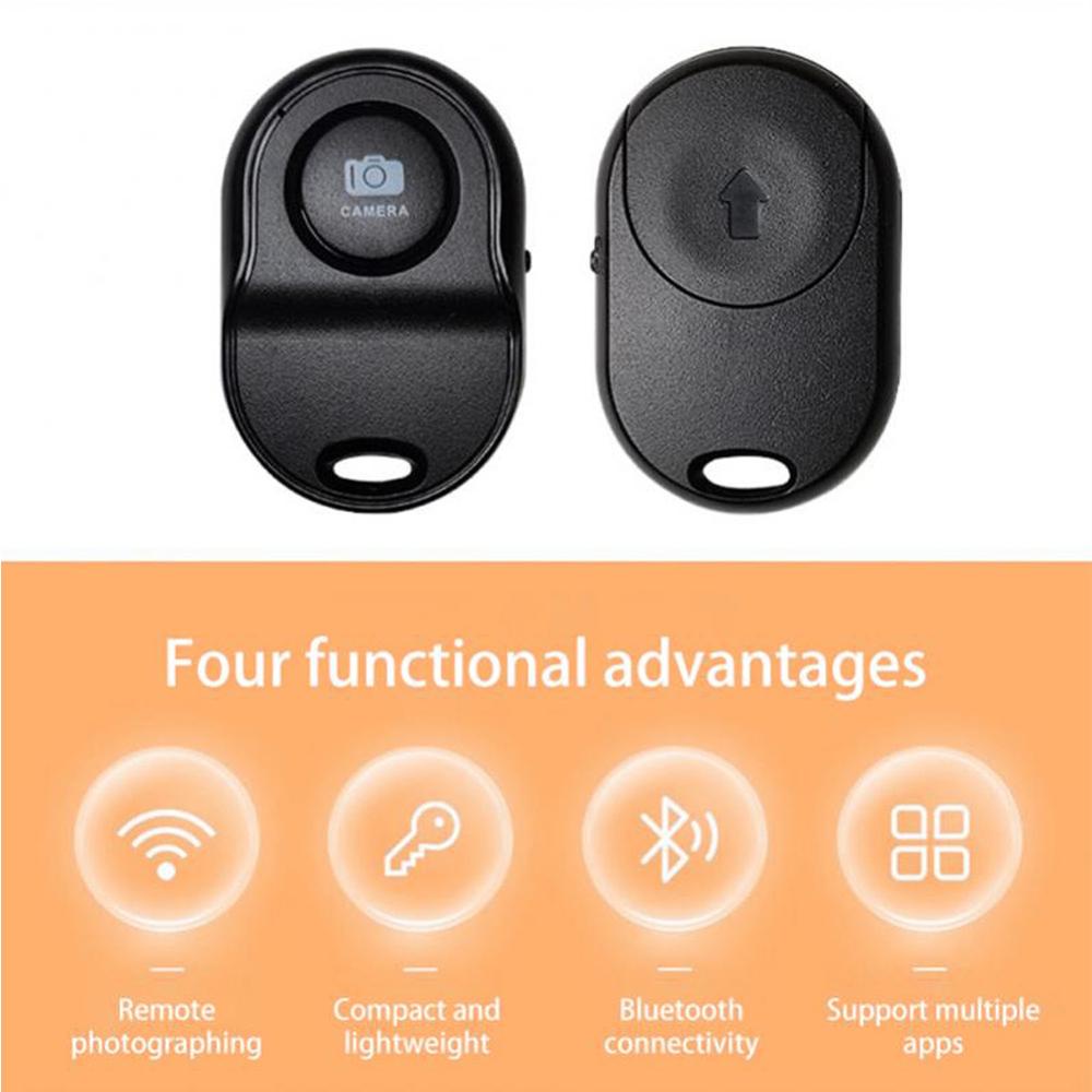 Điều Khiển Từ Xa DIGIFOUNDER Mini Bluetooth Có Nút Bấm Điều Khiển Không Dây Hẹn Giờ Chụp Ảnh Cho Điện Thoại H4Y3