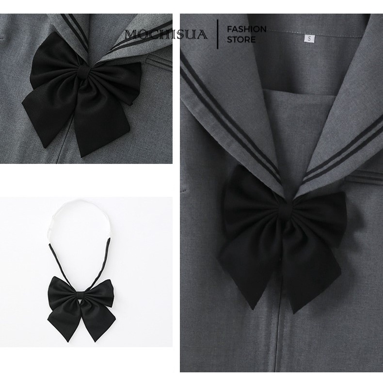 [CÓ SẴN] SEI005 Đồng Phục Học Sinh Nhật Bản Cosplay JK Seifuku Xám