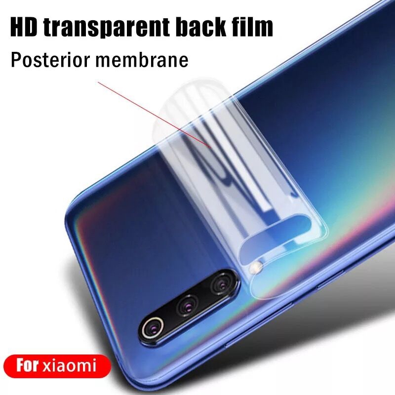 Miếng Dán Mặt Sau Điện Thoại Tpu Trong Suốt Nano Chống Rơi Cho Sony Xz1 Xz2 Xz3 Xz / Xz2premium Xa2 Plus Xa2ultra