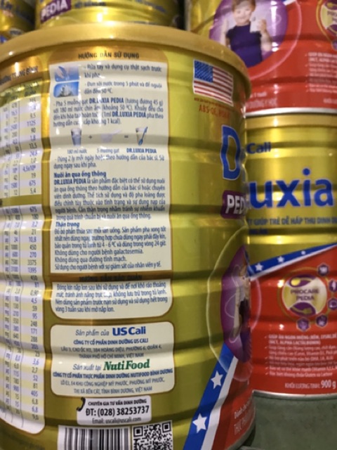 Sữa bột Dr.Luixia pedia 900g #3