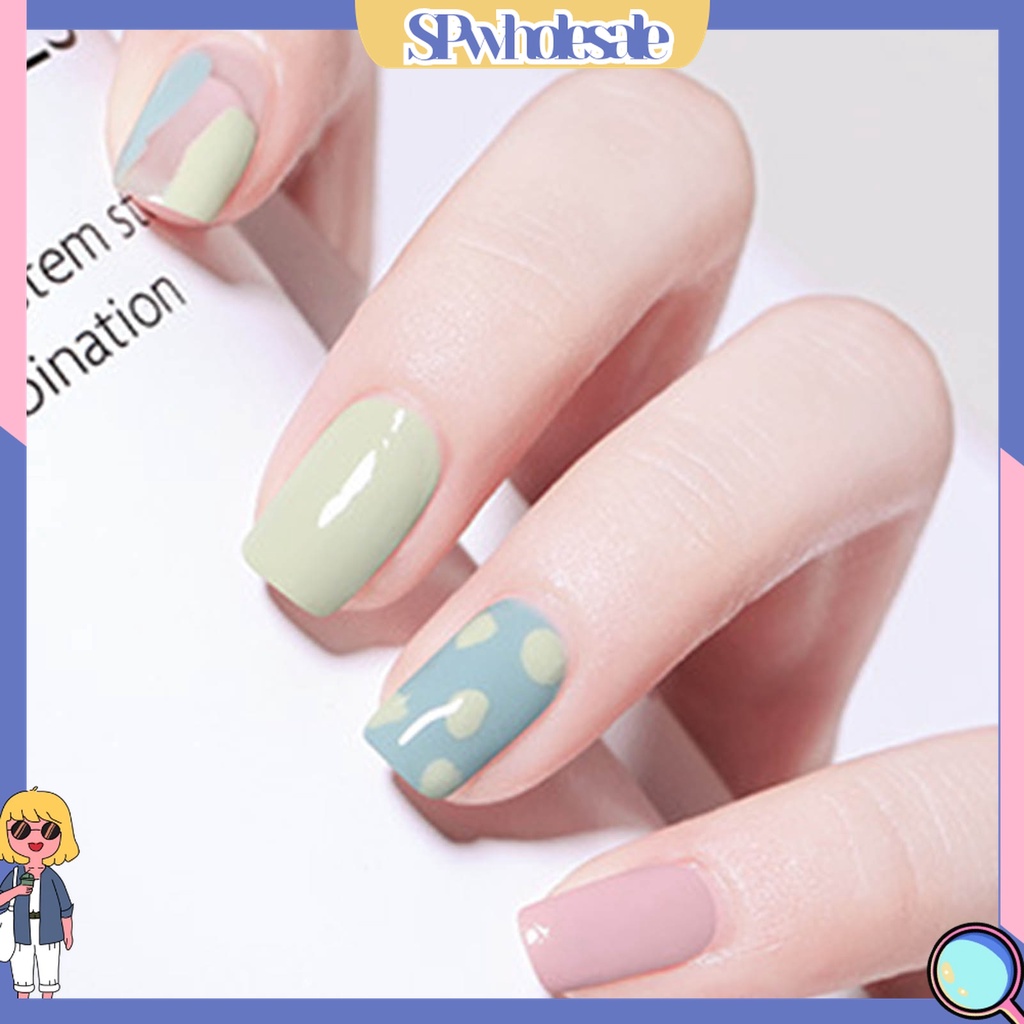 [SPwholesale] Lọ sơn móng tay nhanh khô màu sắc đáng yêu thiết kế chú mèo an toàn dành cho trẻ em