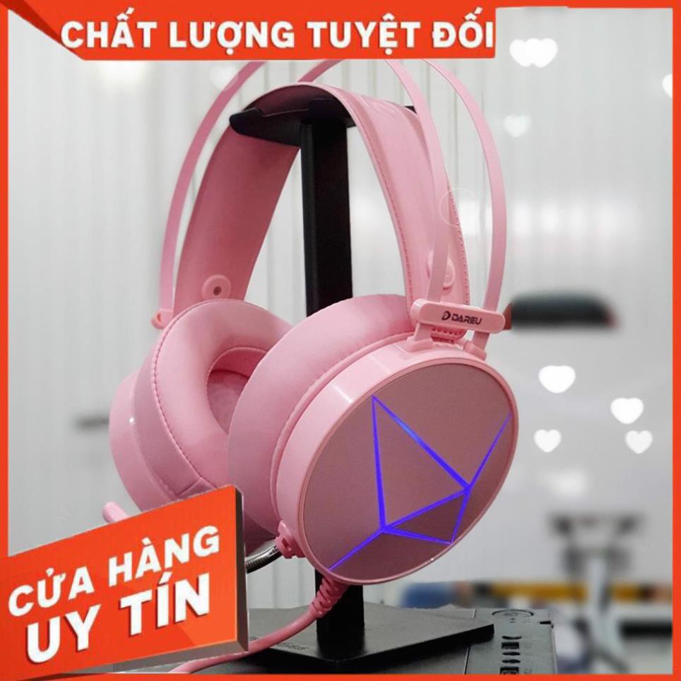 [Giá hủy diệt] Tai nghe màu hồng GAMING Dareu EH722S - Phiên bản màu hồng đặc biệt - Led RGB - BH 12 tháng [Hàng có sẵn] | BigBuy360 - bigbuy360.vn