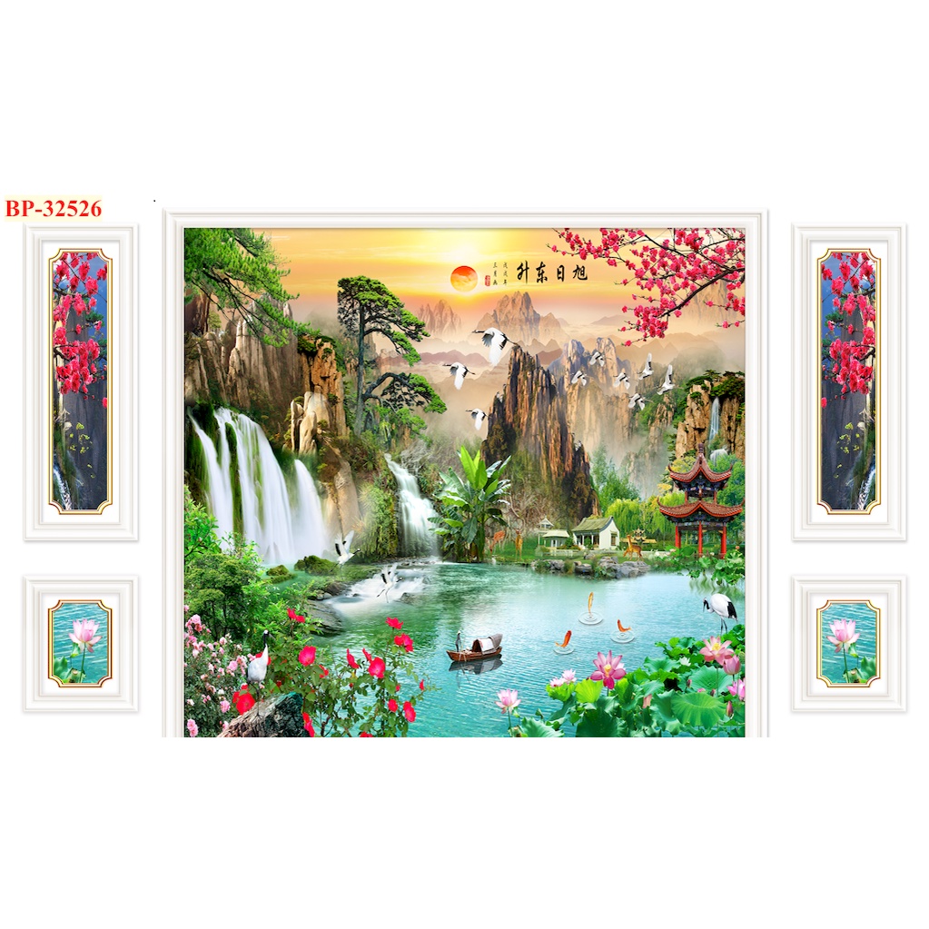 PHÔNG NỀN PHÀO CHỈ XU HƯỚNG 3D 5D NHIỀU KÍCH THƯỚC