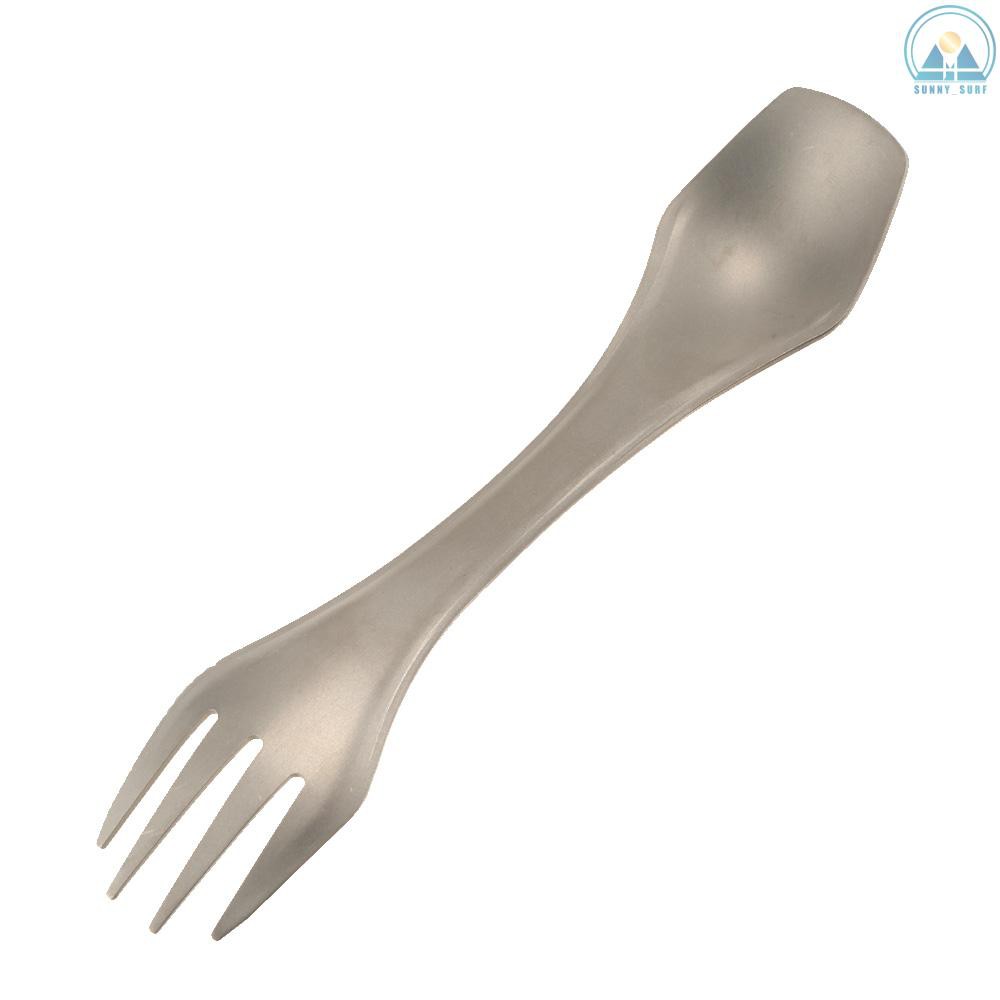 Sunny☀ Lixada 100% Titanium Outdoor Camping Picnic Spoon Fork Knife | BigBuy360 - bigbuy360.vn