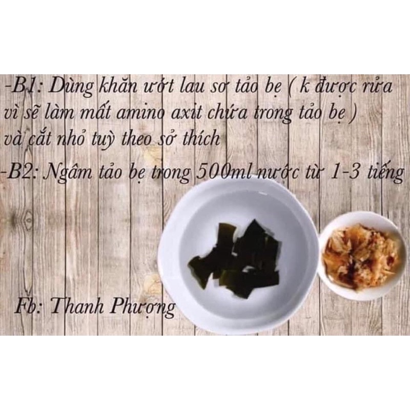 CÁ BÀO TẢO BẸ NẤU DASHI CHO BÉ ĂN DẶM DATE MỚI NHẤT