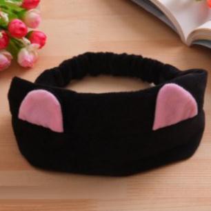 Băng đô tai mèo Etude (MỎNG) - nhung mềm mượt (Giao màu ngẫu nhiên)