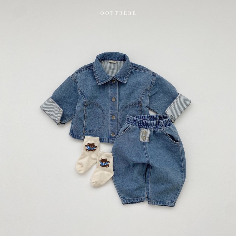 Áo khoác Jean Oottbebe Hàn quốc