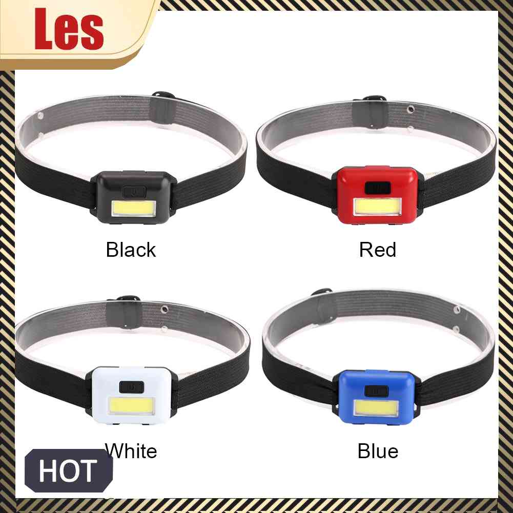 Đèn Pin Đeo Trán COB 3 Chế Độ