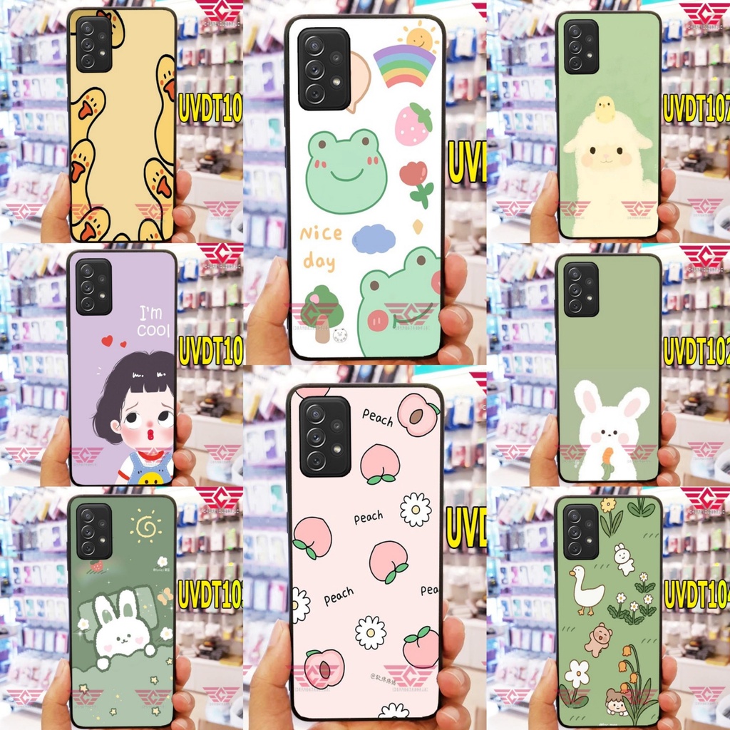 Ốp lưng samung A31, A51, A71, A32, A52, A72 hình dễ thương UVDT10