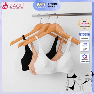 Áo lá học sinh cotton mút mỏng zagu 1806