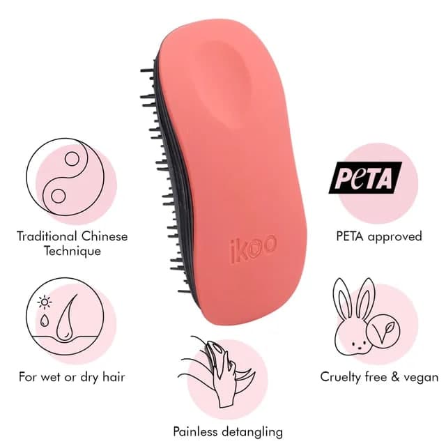 Ikoo Hair Lược chống rối massage giảm rụng tóc Home Paradise Collection 26$ Boxycharm