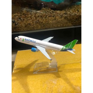 Mô hình máy bay Bamboo Airways a320 16cm