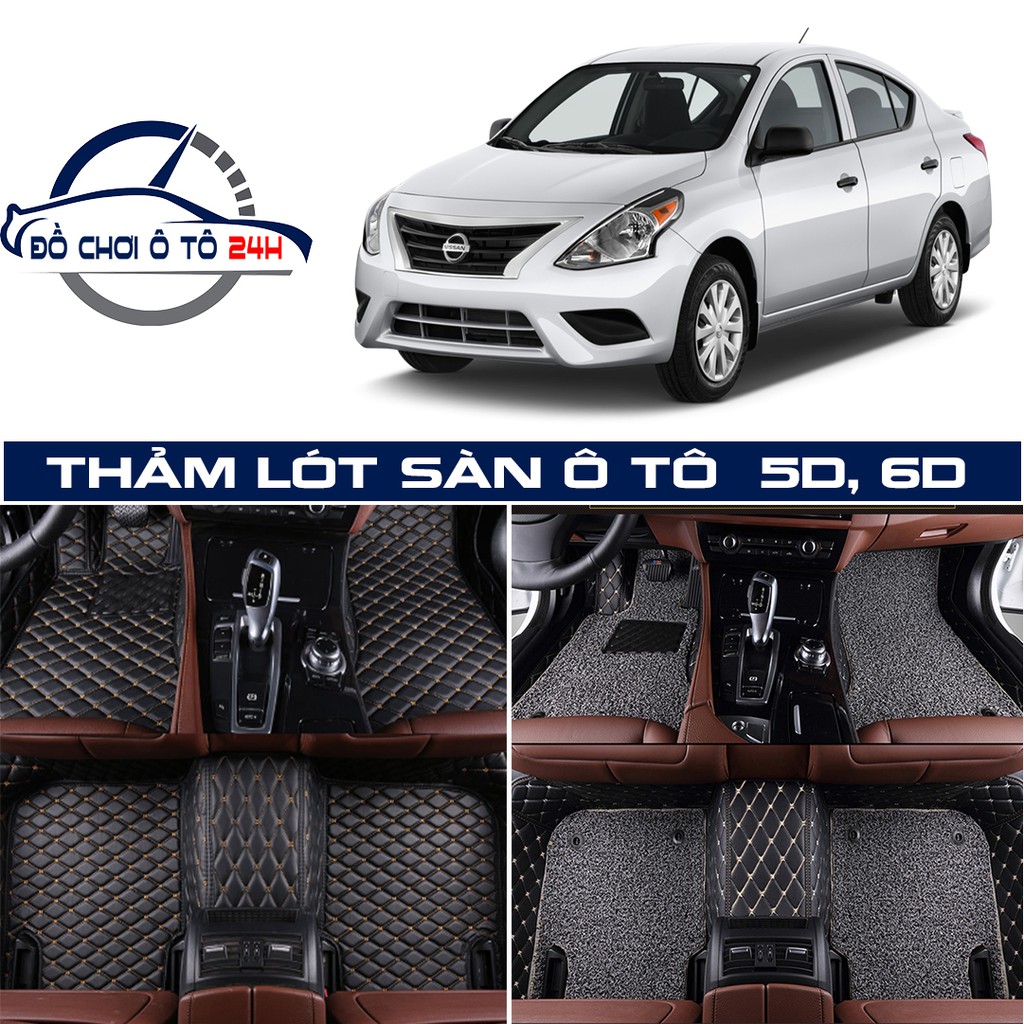 Thảm lót sàn ô tô 5D,6D Nissan Sunny