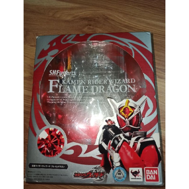 (HÀNG CHÍNH HÃNG) PHỤ KIỆN SHF KAMEN RIDER WIZARD FLAME DRAGON