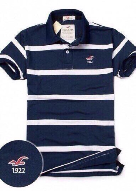 Áo thun Hollis xuất khẩu có size to cho người trên 80kg