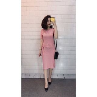 Đầm F&F xoắn eo