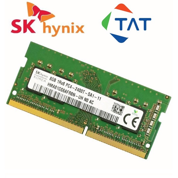 Ram Laptop SK Hynix 8GB DDR4 2400MHz Mới Chính Hãng - Bảo hành 36 tháng