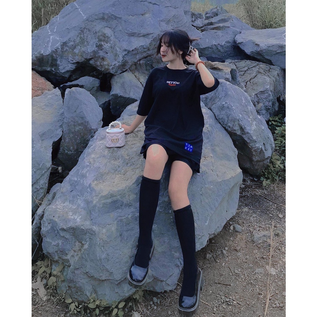 Áo thun local brand HEYYOU Hottrend, Áo thun tay lỡ form rộng unisex nam nữ Gonz.brand
