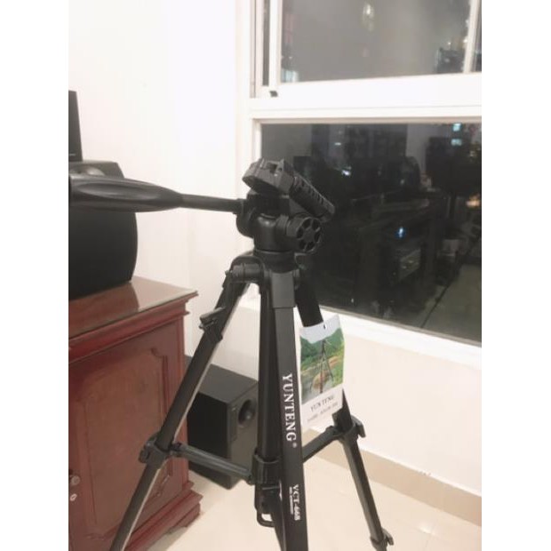 FREE SHIP Chân Máy Ảnh 🍀 Tripod YUNTENG VCT-668 cho DSLR, máy quay, điện thoại