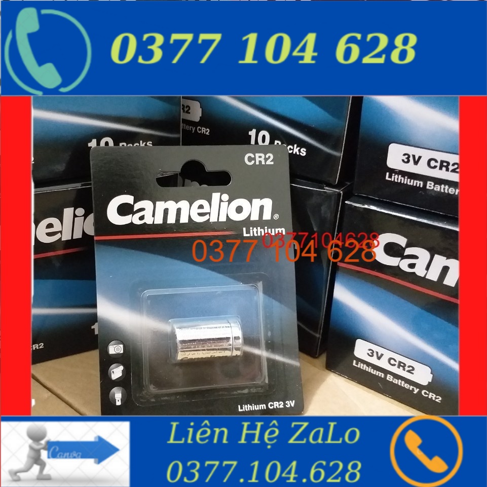 - PIN CR2 PIN CR123A CAMELION (3V ) LITHIUM , PIN MÁY ẢNH CR123 PIN 3V (VỈ 1 VIÊN)