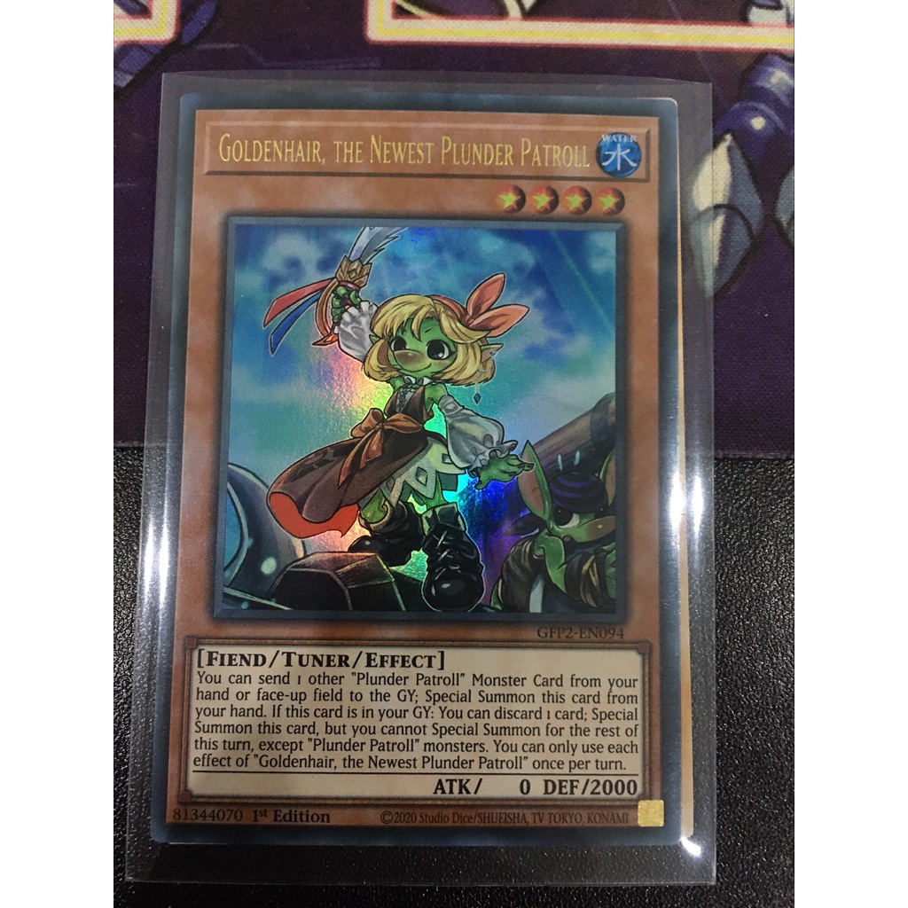 Thẻ bài Goldenhair, the Newest Plunder Patroll Xuất xứ Châu Âu