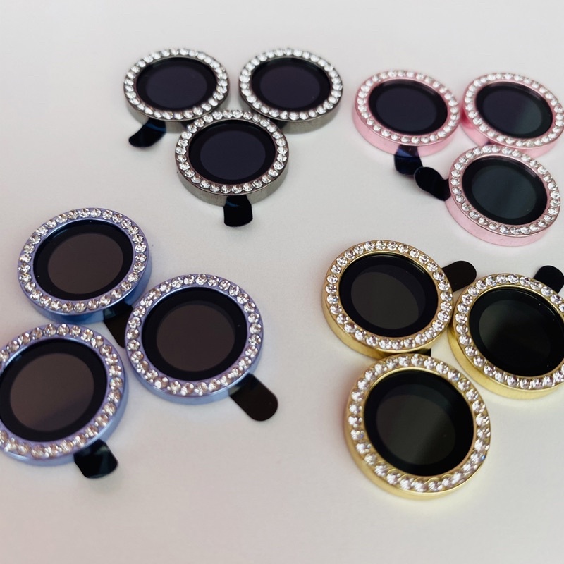 Mắt camera đính kim cương sáng bóng siêu đẹp dán bảo vệ camera 14promax/13promax/11promax/12promax