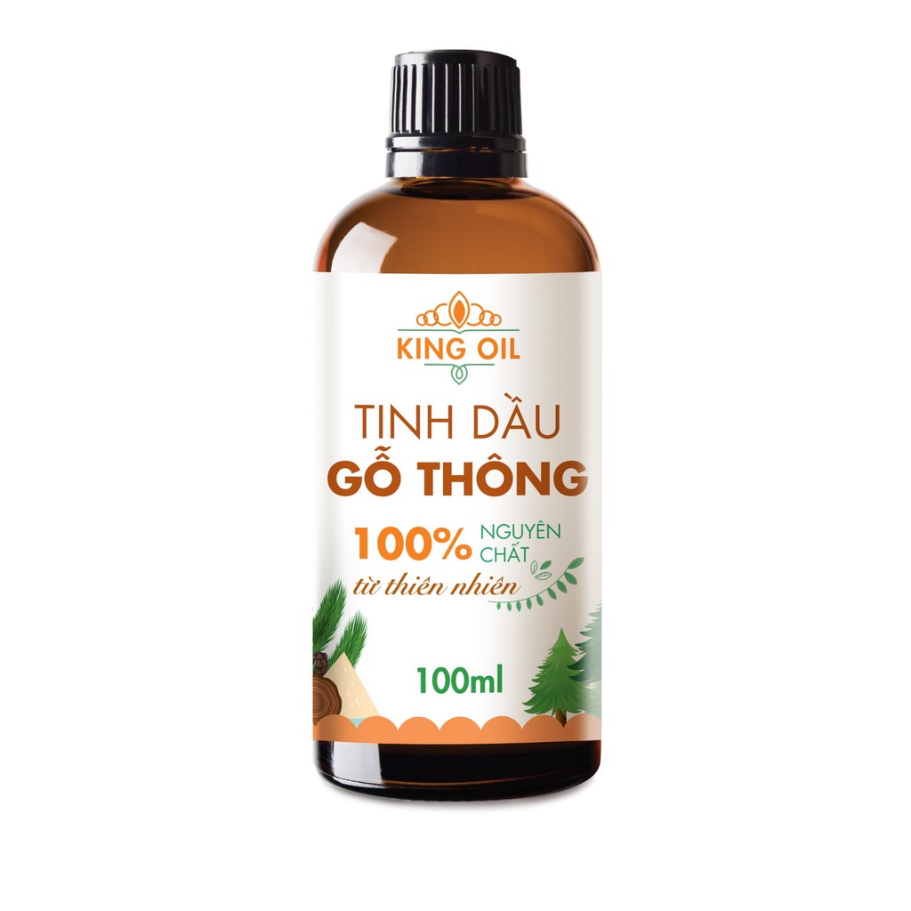 [Mã LIFE20KALL giảm 10% đơn 50K] Tinh dầu gỗ thông nguyên chất Organic từ thiên nhiên - KingOil