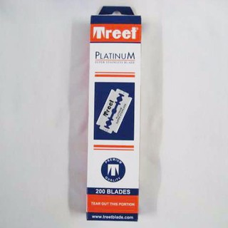Lưỡi dao cạo râu Lam Treet Cam hộp 200 lưỡi