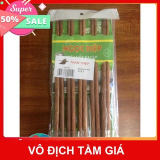 10 đôi đũa gỗ cao cấp , đũa ăn cơm