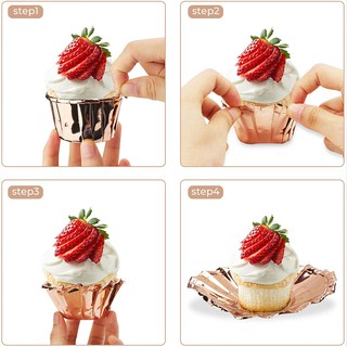 Ly nướng bánh cupcake/50 cái