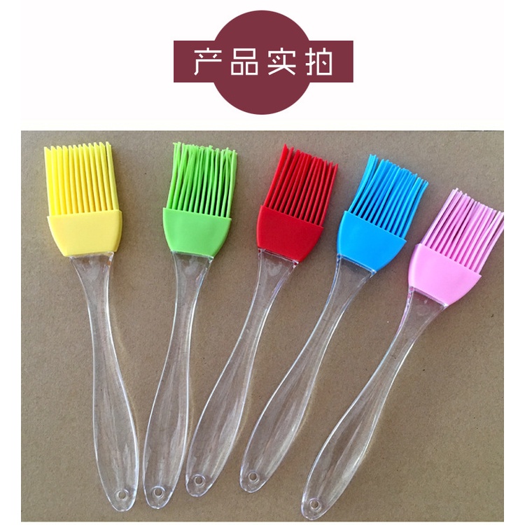 Set Cây vét trộn bột, phết kem và cọ quét dầu, gia vị silicon