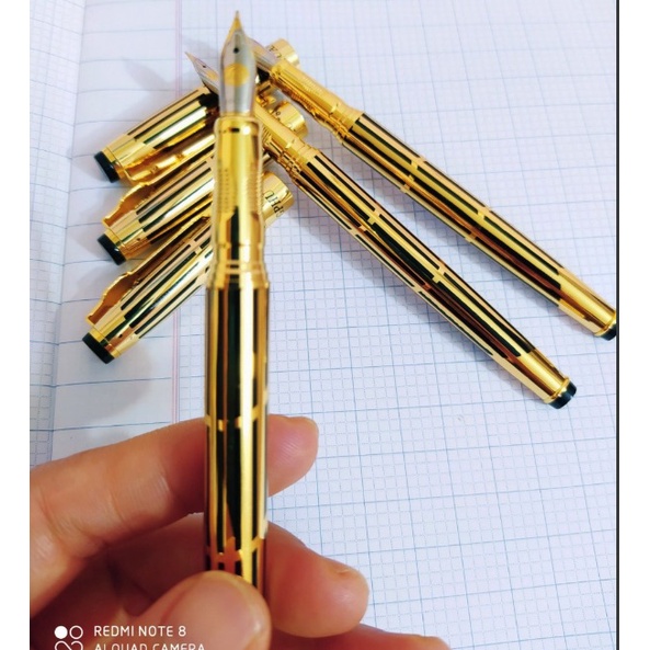 Ngòi bút máy hoa vàng (1 cái )