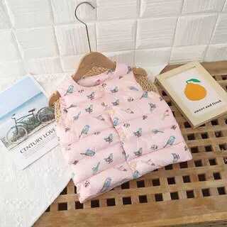 Áo phao gile Quảng châu cho bé trai, bé gái K016