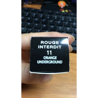 Son Givenchy Rouge Interdit 11 Orange Underground màu đỏ cam Fullbox