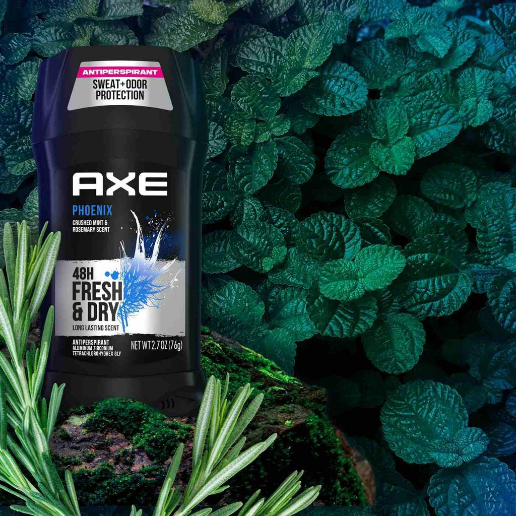 Lăn sáp khử mùi nam Axe Apollo Black Anarchy Gold Dark Temptation Phoenix Wild Bambo Ice Chill 76g